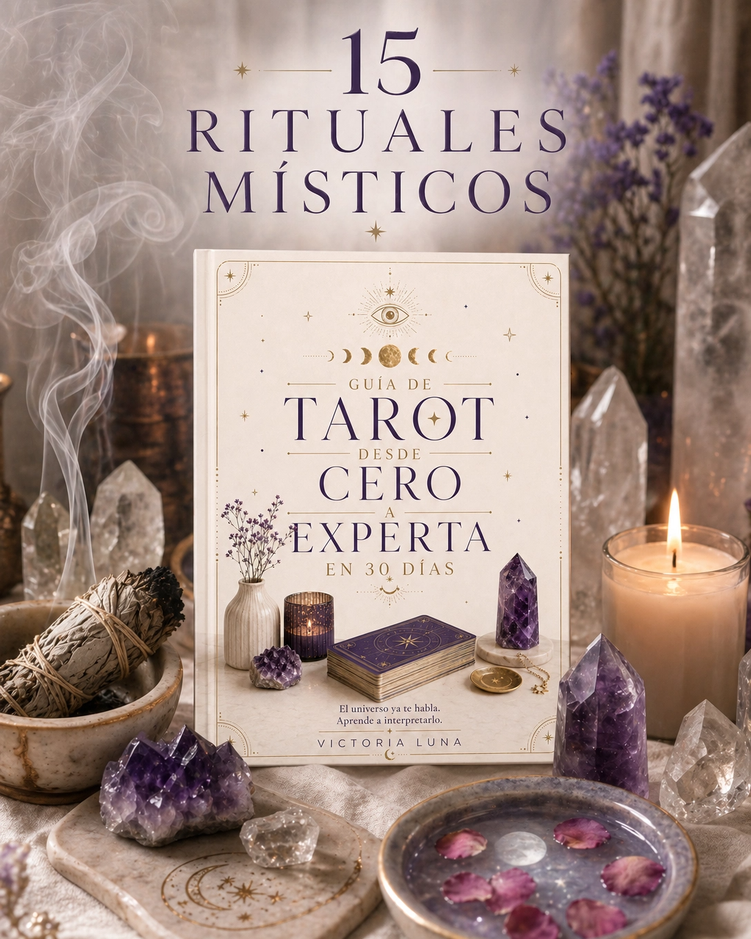 Tarot en 30 Días + Guía para Emprender con Tarot (Incluye Bonus Prácticos)